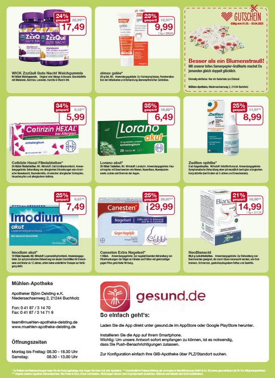 Angebote März Angebote März